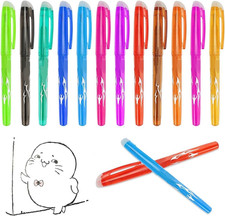 12 Piece Erasable Gel Pen Set