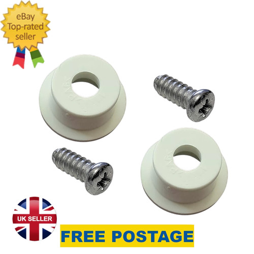 Ikea white plastic hinges - plastic, x