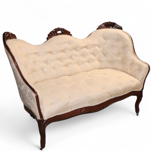 Victorian rosewood double - victorian,