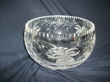 Heavy Crystal Cut & Etched