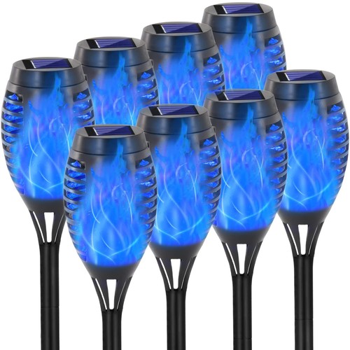 Led flame effect - solar, outdoor