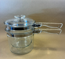 Vintage Pyrex Flameware Double