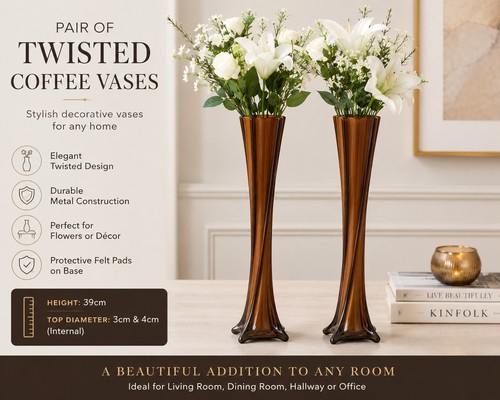 Pair decorative twisted - pair,
