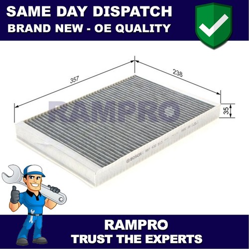 Rampro cabin filter fits - cabin,