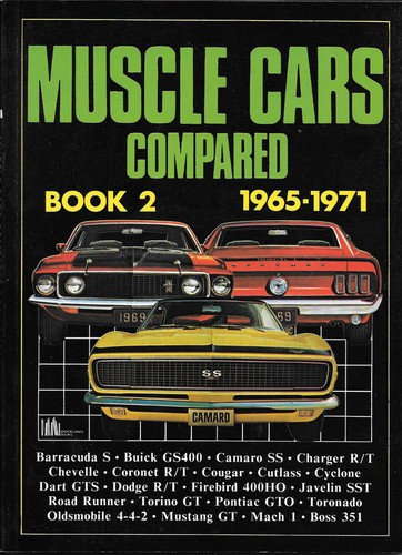 Muscle cars compared book - cars, by