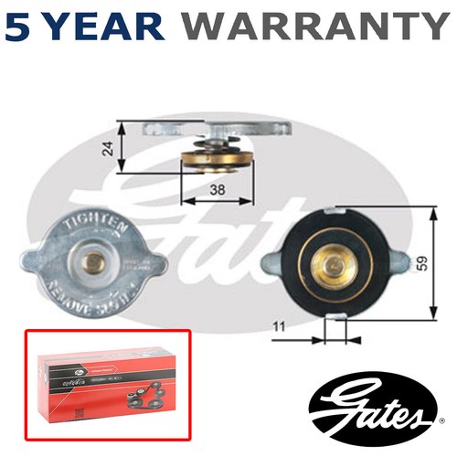 Radiator cap gates fits - gates,