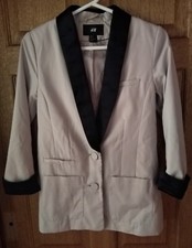 H&M Jacket Satin Cuffs &