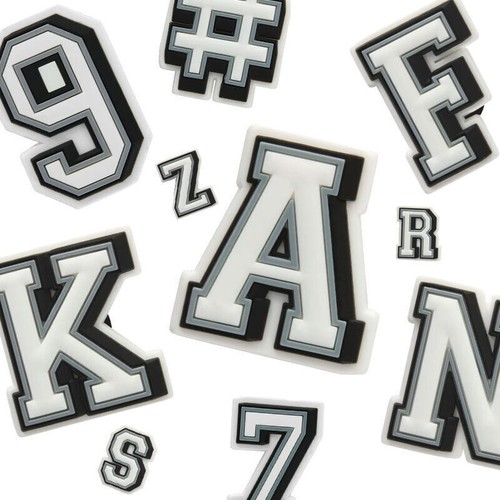 Letters numbers shoe - letters,