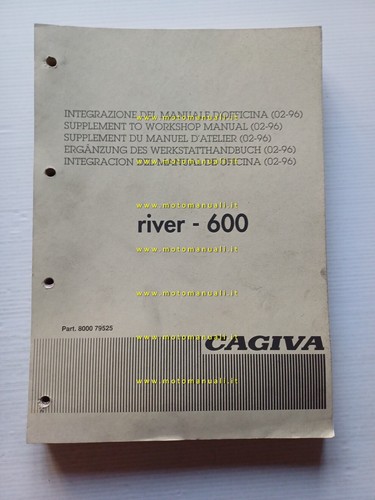 1995 cagiva river 600 - cagiva,