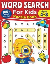 Word Search For Kids Puzzle Book: 100+ Word Puzzles | Fun Challenges For Childr