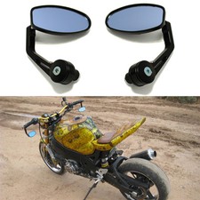 Bar end side mirrors - end,
