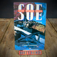 SOE in Scandinavia, C Cruickshank, Sir Alan Boxer Veteran Signed, Hardcover 1986