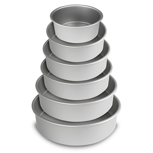 Cake tins round inch - cake, 4