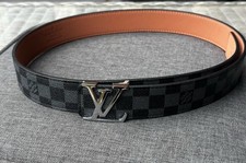 IV Grey and black luxury belt Designer