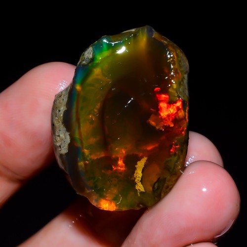 Ethiopian opal crystal rough - crystal,