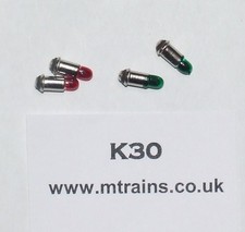 BULBS FOR HORNBY DUBLO COLOUR