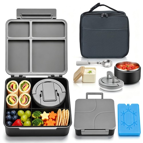 Bento lunch box - bento, soup