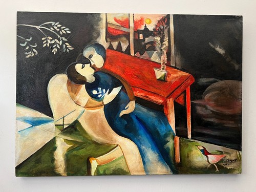 Excellent large oil painting - large,