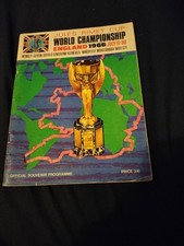 1966 WORLD CUP TOURNAMENT PROGRAMME ENGLAND 11-30TH JULY 1966
