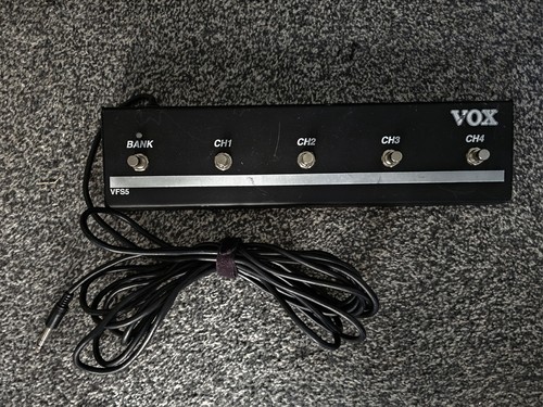 Vox vfs5 foot controller way - vox,