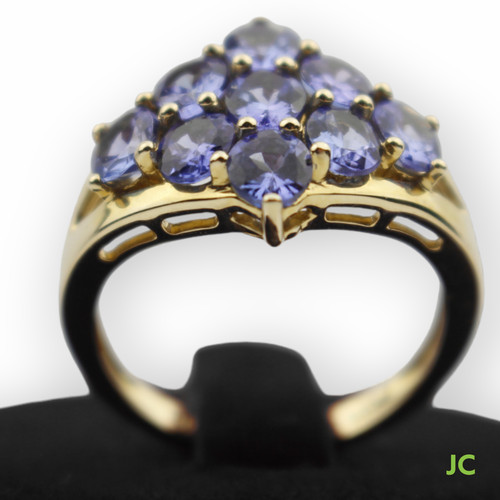 Tanzanite deluxe ring - tanzanite,