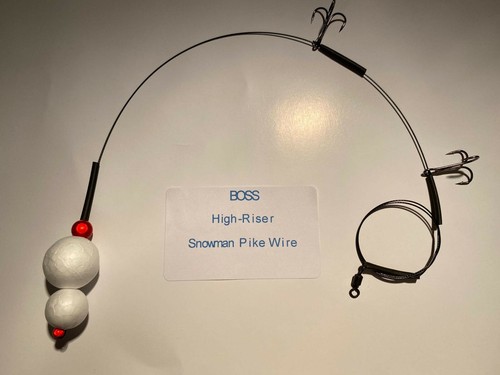 Boss pike rigs x - rigs, snowman
