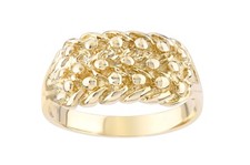 9ct Yellow Gold Keeper Ring