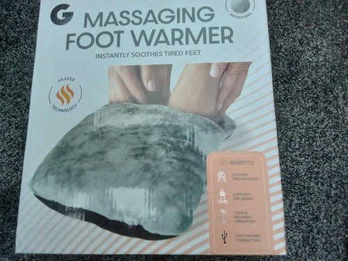Massaging foot warmer - foot,