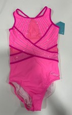New Girls Gymnastic Darcy Leotard Size 36 ASM