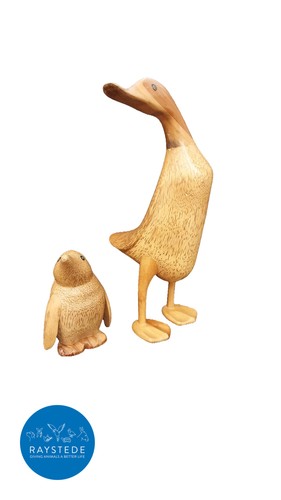 Dcuk wooden duck - and, penguin