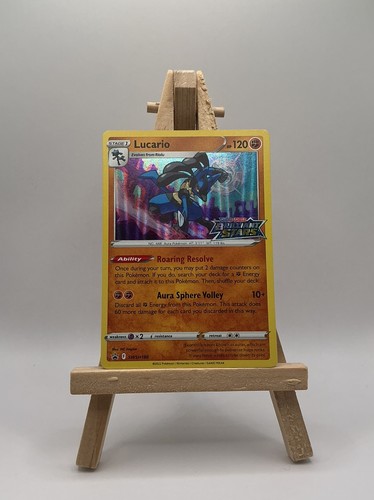 Lucario swsh186 brilliant - lucario,