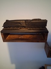 Vintage Hand Crafted In Coal the Mallard Train 4468