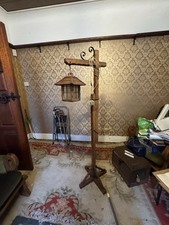 Solid Oak Standing Hangman