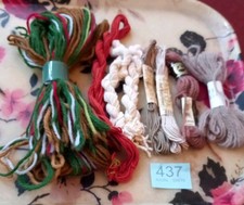 Selection Of Tapestry Yarn, Chenille, Anchor, Dmc. Etc