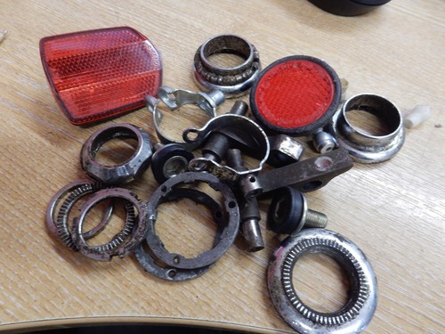 Vintage bicycle parts - bicycle, ref