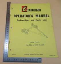 Farmhand Operators Manual