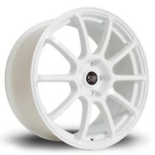 18" Rota Force Alloy Wheels - 5x108 - White - Fits Ford Focus inc ST RS