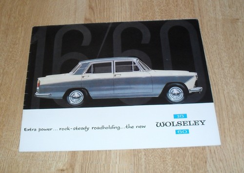 Wolseley brochure 1966 - wolseley, 16/60