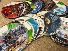 Loose Xbox 360 Game Discs