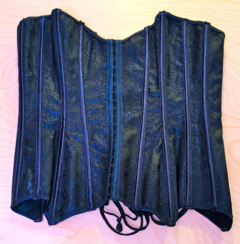 Coquette black underbust boned - coquette,