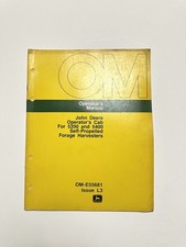 John Deere ? Operator Manual Cab 5200 5400 Self-Propelled Forage Harvesters ?