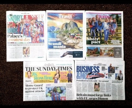 Sunday times newspaper - sunday,