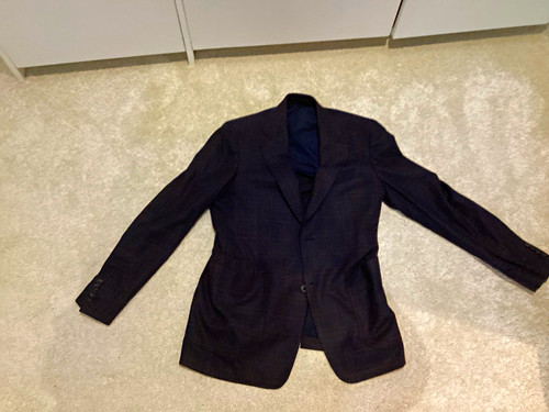 Thomas pink men navy check - navy,
