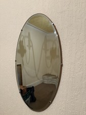 Vintage Bevelled Oval Hanging