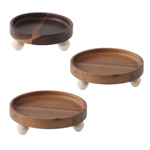 Wooden riser wood pedestal - riser,