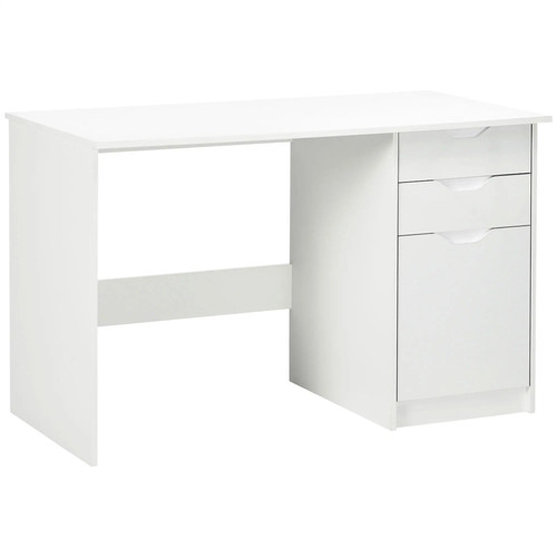 White high gloss - high-gloss, desk
