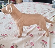 Sylvac 5167 Labrador Dog Figurine Ornament Beige Gloss