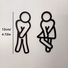 Funny Bathroom Signs for Men