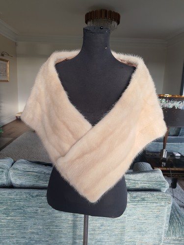 Mink stole cape - mink, shawl
