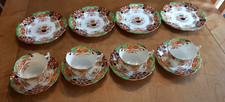Antique JH Cope & Co Wellington China Longton England Part Tea Set